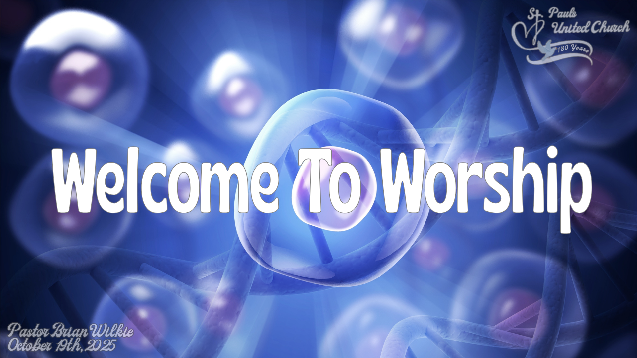 This Week's Worship Service!