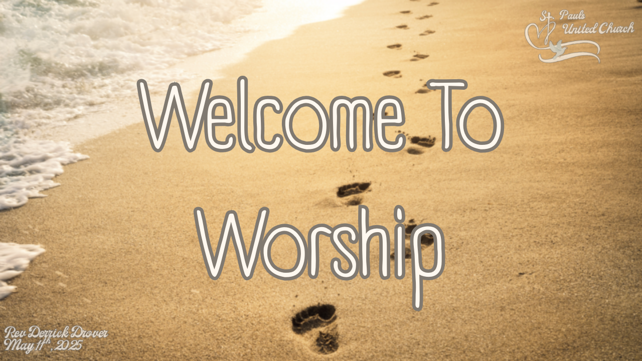 This Week's Worship Service!