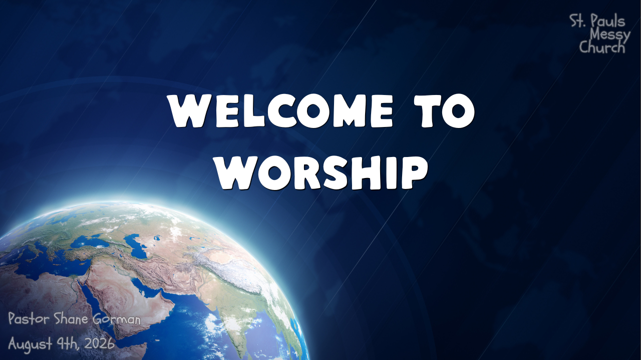 This Week's Service!